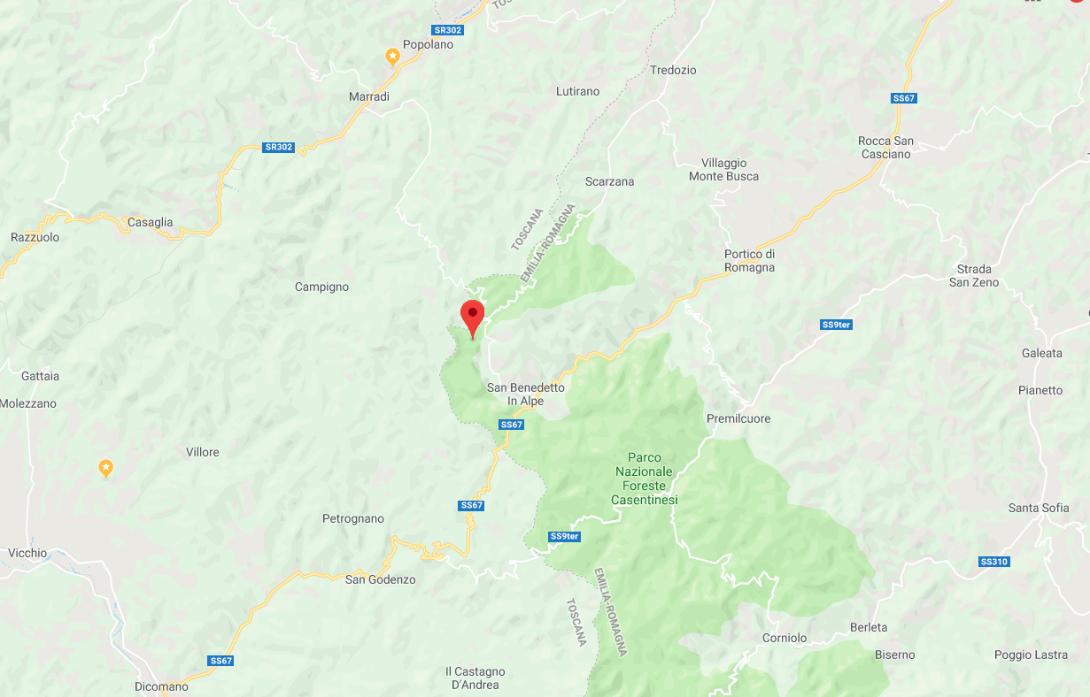 Scossa di terremoto sul Passo del Muraglione di magnitudo 3.3