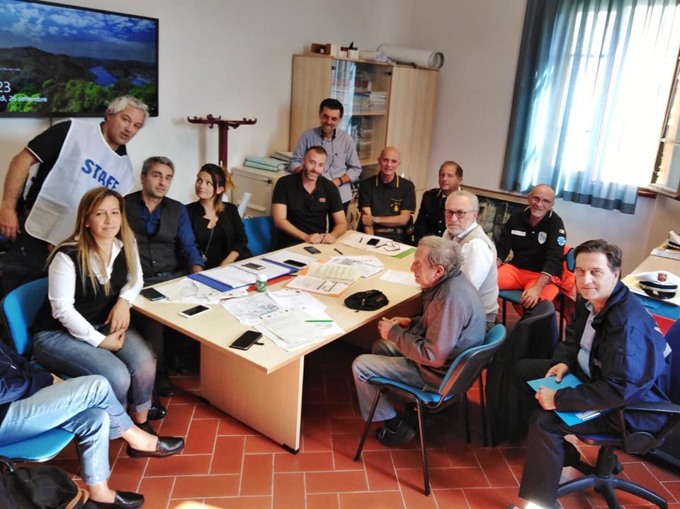 Rischio sismico: anche l’Unione di Comuni Valdarno e Valdisieve partecipa all’esercitazione “Giotto 2019”