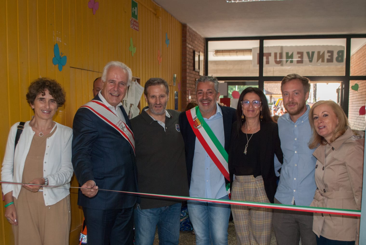 Taglio del nastro primaria Rufina