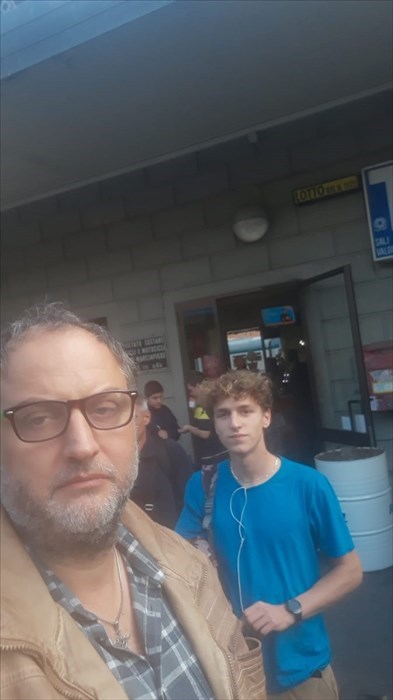 Pendolari in attesa a Pontassieve