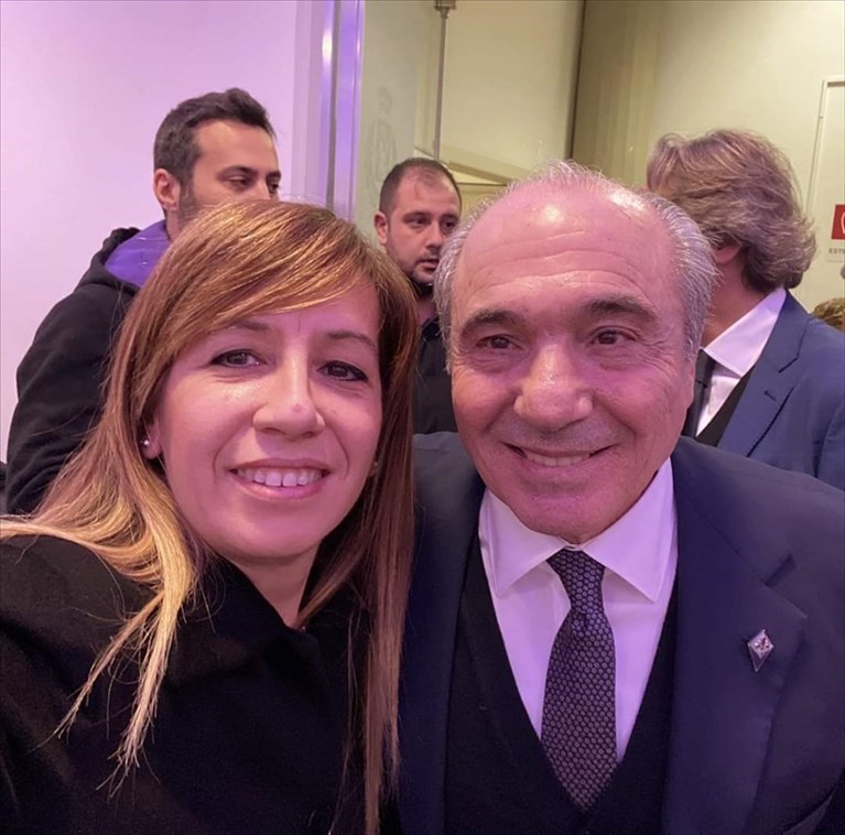 Monica Marini e Rocco Commisso