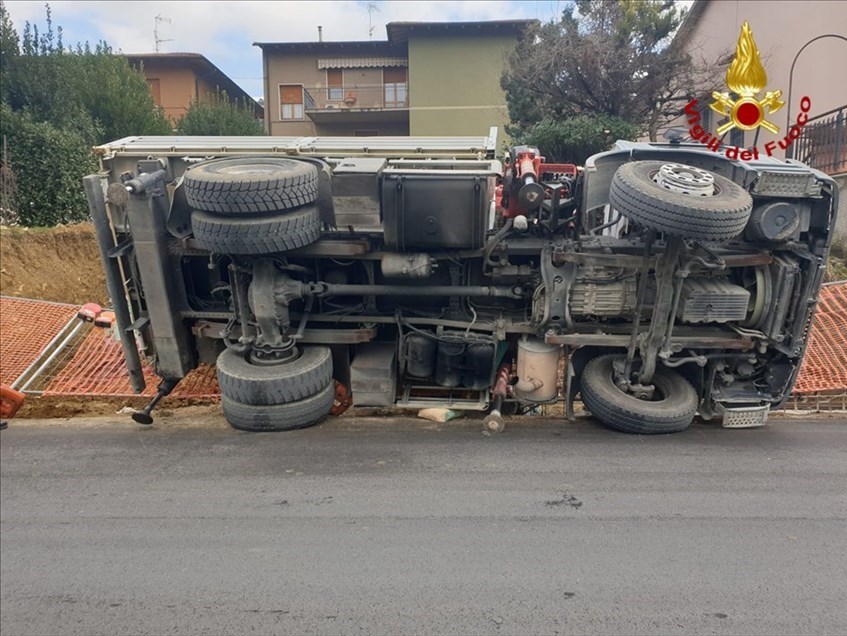 Camion ribaltato - Sieci