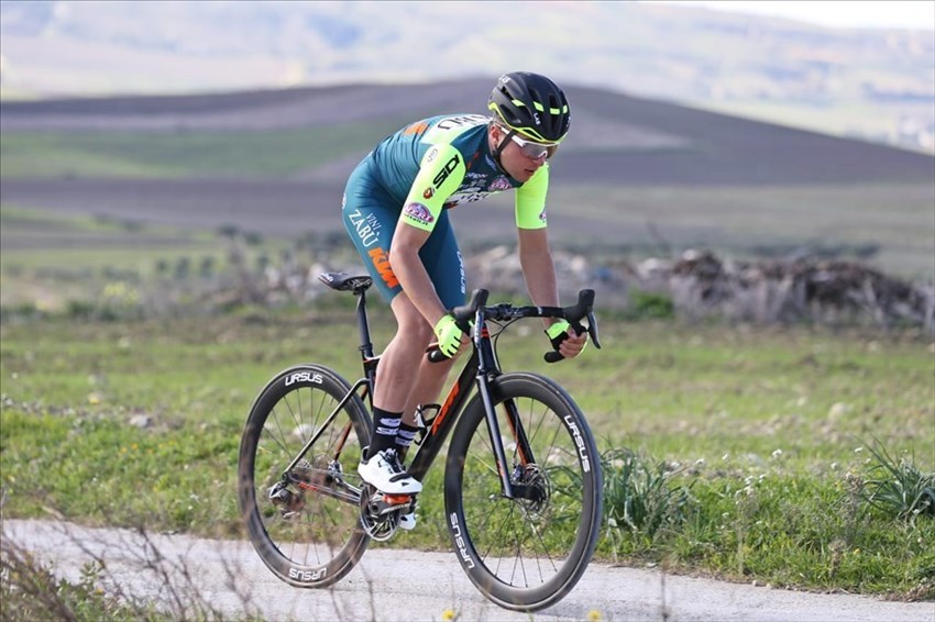 Il giovane ciclista rufinese Alessandro Iacchi