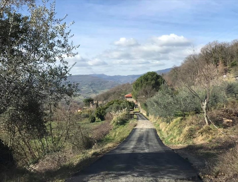 Lavori di manutenzione della frazione di Masseto (Rufina)
