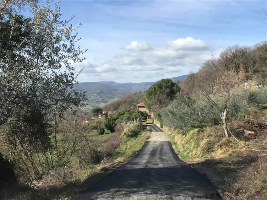 Lavori di manutenzione della frazione di Masseto (Rufina)