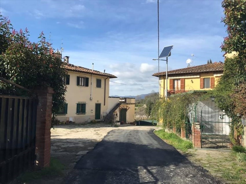 Lavori di manutenzione della frazione di Masseto (Rufina)