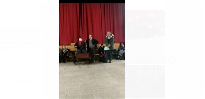 Rievocazione storica 2020 ""Il funerale di Cecco"" a Castagno d'Andrea