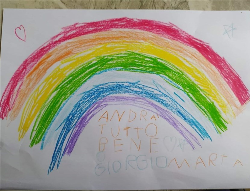 Campagna #TUTTOANDRABENE - Il disegno di Giorgio e Marta