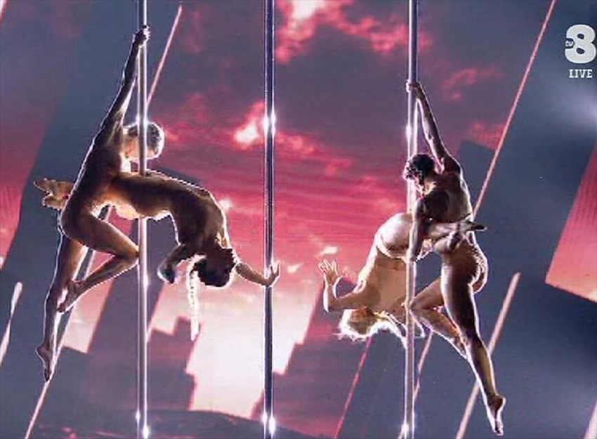 Allenamenti e Finale di Italia's Got Talent della Compagnia Colonna di Firenze