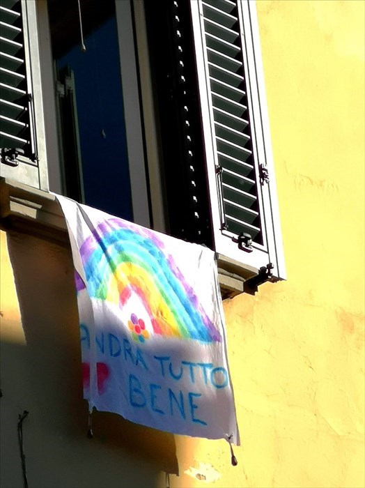 L'arcobaleno di Giovanni e Beatrice - Foto di Maria Pace