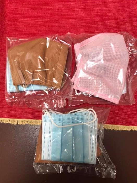 Mascherine consegnate a Rufina