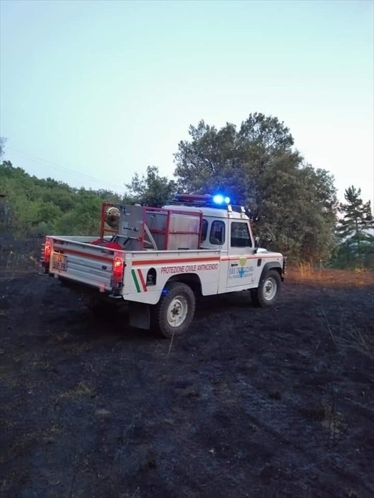 Incendio a Pretognano