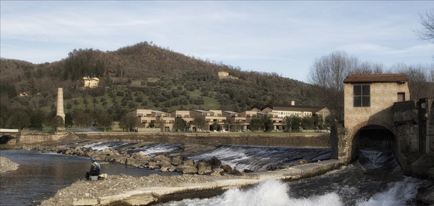 Rendering del progetto di restauro della ex Brunelleschi di Fabio Ventimiglia e Lapo Fioravanti