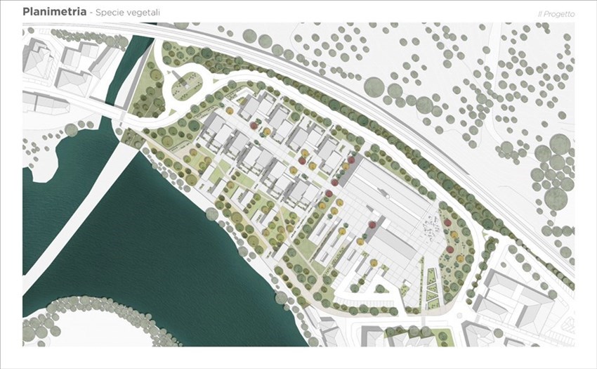 Rendering del progetto di restauro della ex Brunelleschi di Fabio Ventimiglia e Lapo Fioravanti