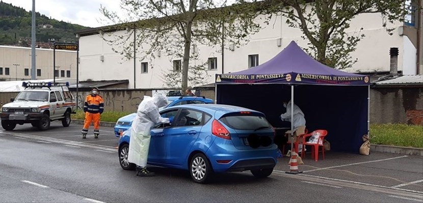 Tamponi ""Drive Tough"" di Misericordia Pontassieve