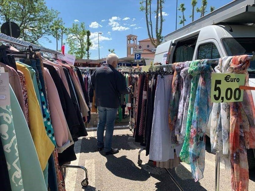 Primo mercato a Rignano della Fase 2