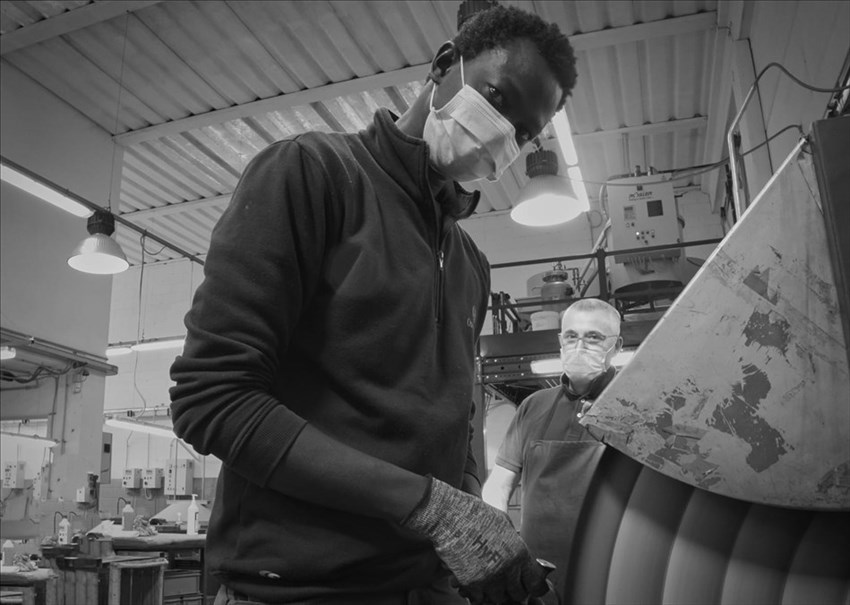 Il Sogno di Modou"" di Alessandro Rucci, foto vincitore del concorso artistico “KEEP ACTIVE e DIFFONDI I DIRITTI”