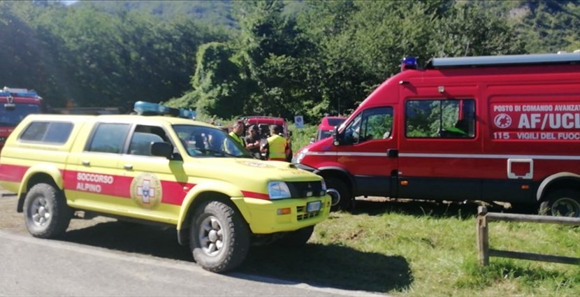 Task force per le ricerche - Vigili del fuoco e soccorso alpino