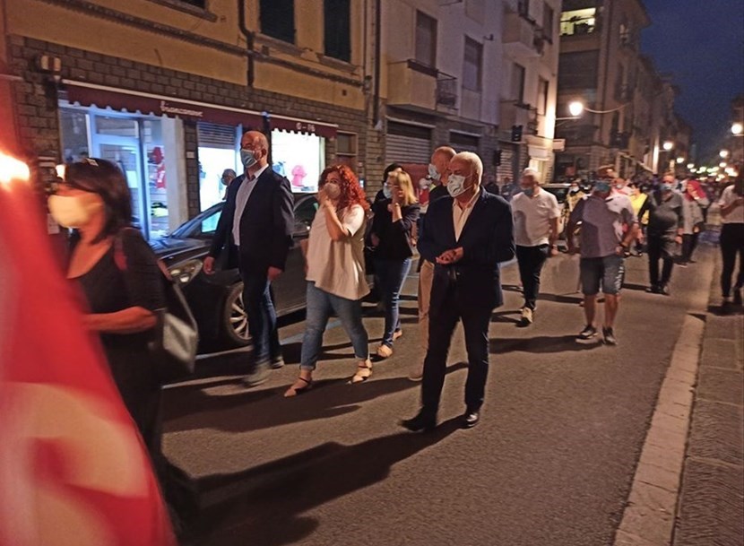 Manifestazione ""Giù le mani dal Serristori"" - 26 giugno 2020