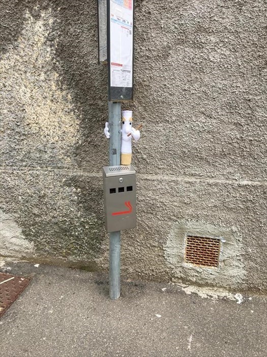 Lavori per il progetto Colora la Consuma - Art on the road""  dell'associazione consuma creativa