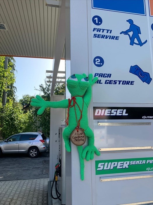 Lavori per il progetto Colora la Consuma - Art on the road""  dell'associazione consuma creativa