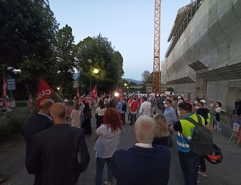 Manifestazione ""Giù le mani dal Serristori"" - 26 giugno 2020