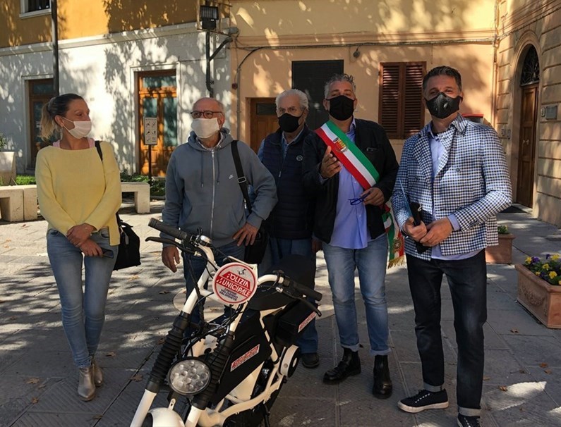 Bicicletta eco per la Polizia Municipale Valdarno Valdisieve