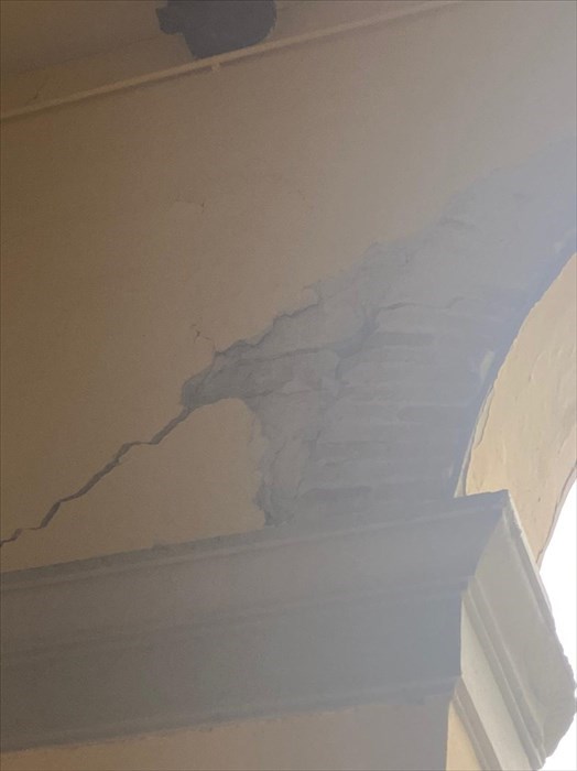 Foto denuncia del Cimitero comunale in Via Reni a Pontassieve