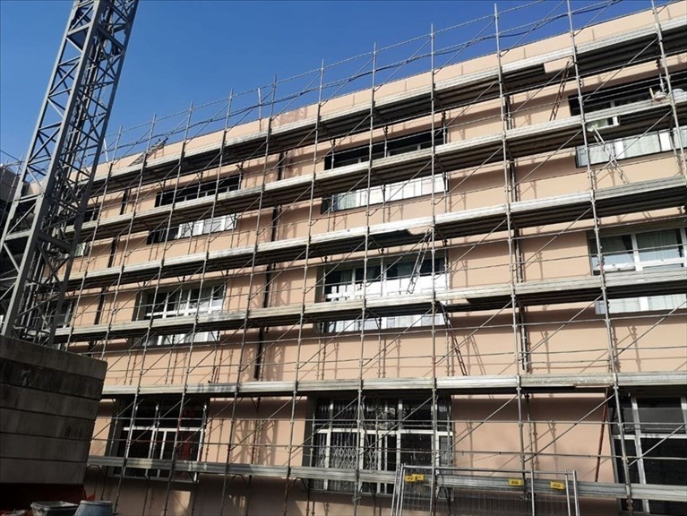 Lavori alla scuola G. Papini