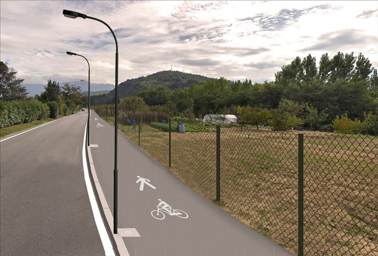 Fotoinserimento del progetto