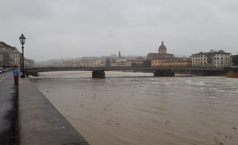 Arno a Firenze - 5 dicembre 2020