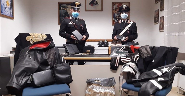 la merce sequestrata