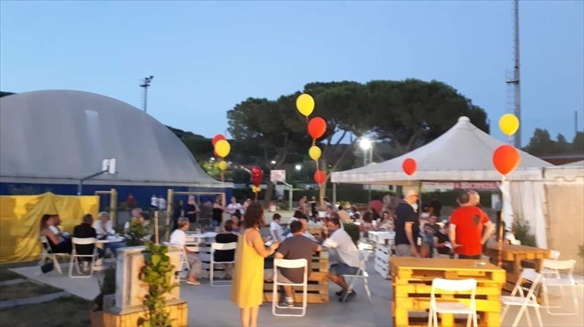 Polisportiva Sieci in una delle sue feste d'estate