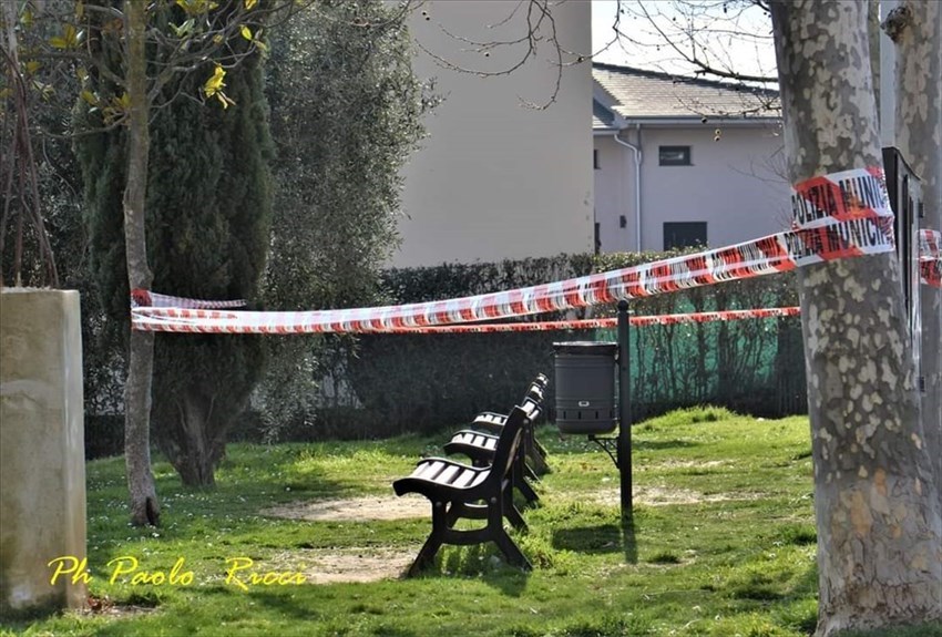 Chiusura aree pubbliche e parchi a Reggello