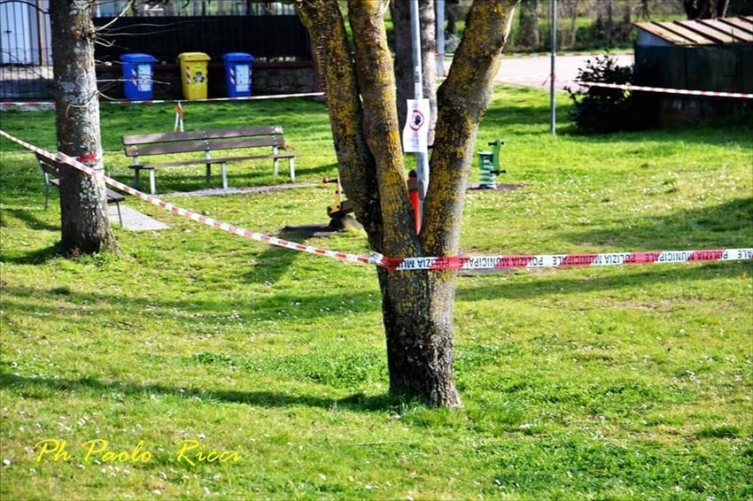 Chiusura aree pubbliche e parchi a Reggello