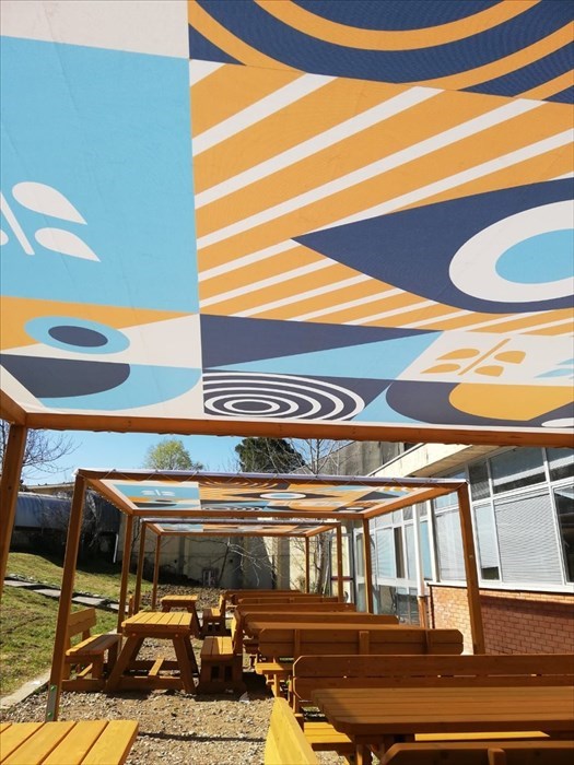 Progetto delle aule all'aperto nelle scuole del Comune di Pelago