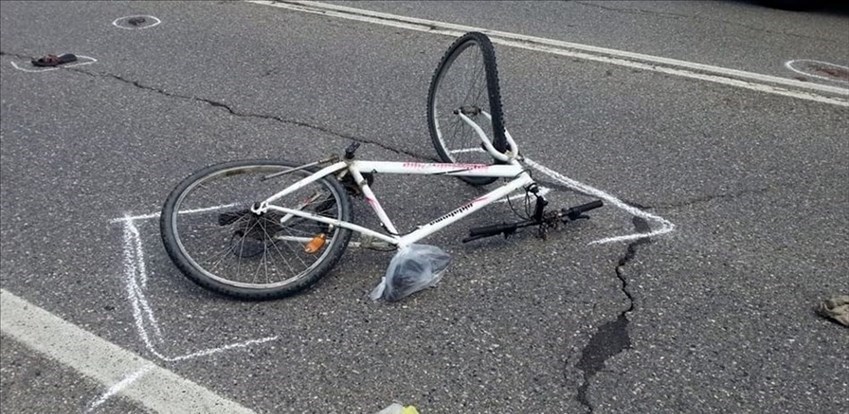 Incidente in bici