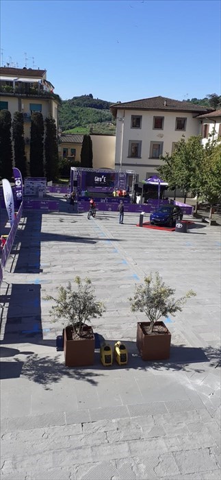 Villaggio Giro-E a Pontassieve