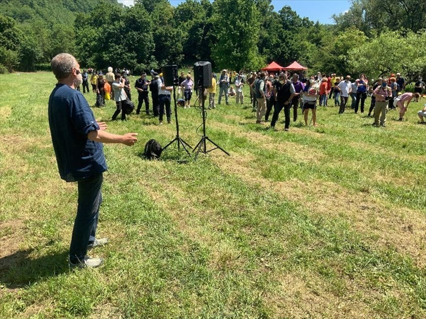 La manifestazione “Giornata dantesca all’Acquacheta”