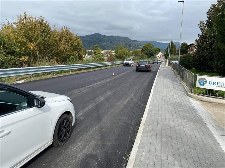 Via Fiorentina SS67 a Rufina