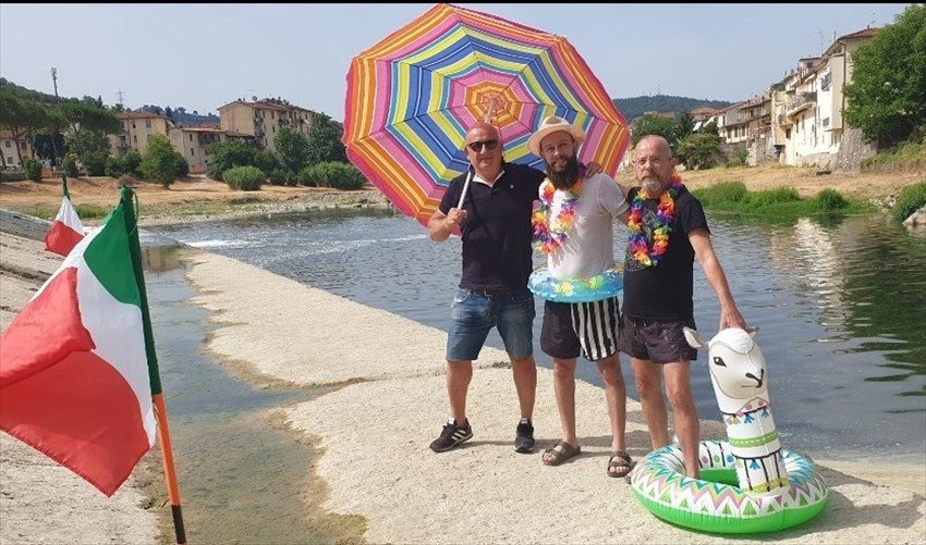 Sul set di ""Allegria"", il video girato a Pontassieve dai cittadini della Valdisieve