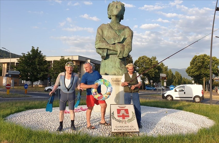 Sul set di ""Allegria"", il video girato a Pontassieve dai cittadini della Valdisieve