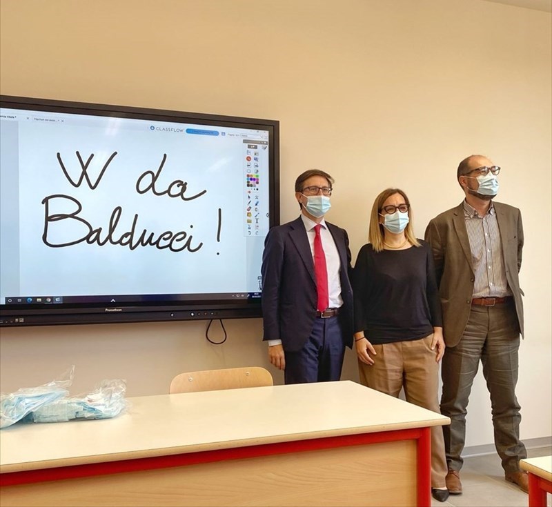 il sopralluogo di stamani