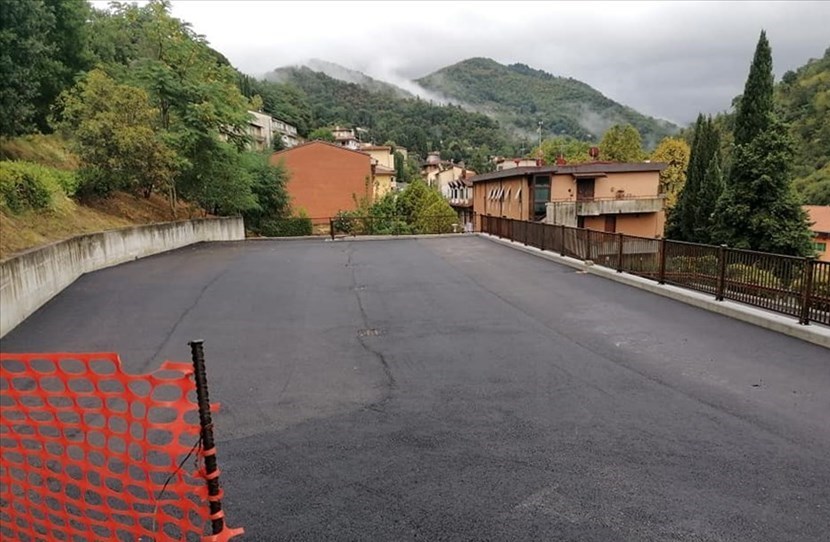 I lavori in via Giovanni XXIII