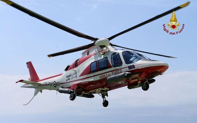 Elicottero Drago Vigili del Fuoco