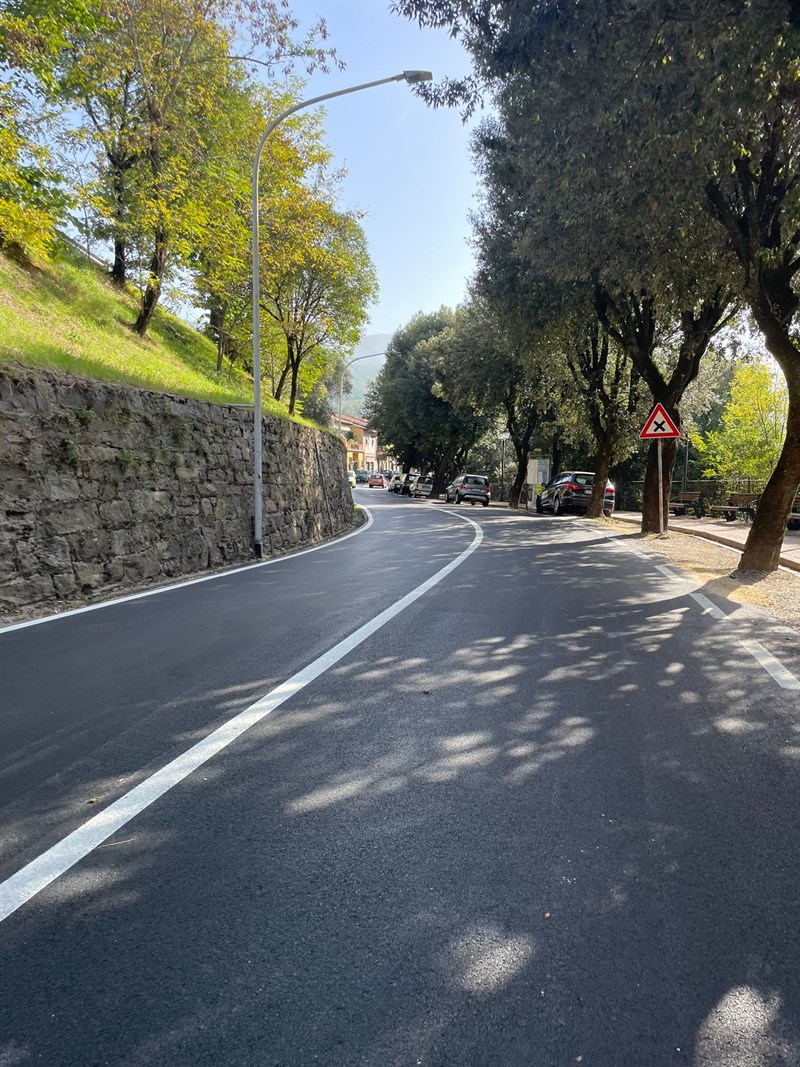 Asfaltatura strade Comune di Pelago
