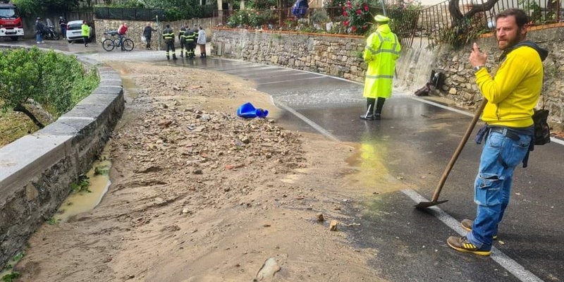 Bomba d'acqua sul San Donato