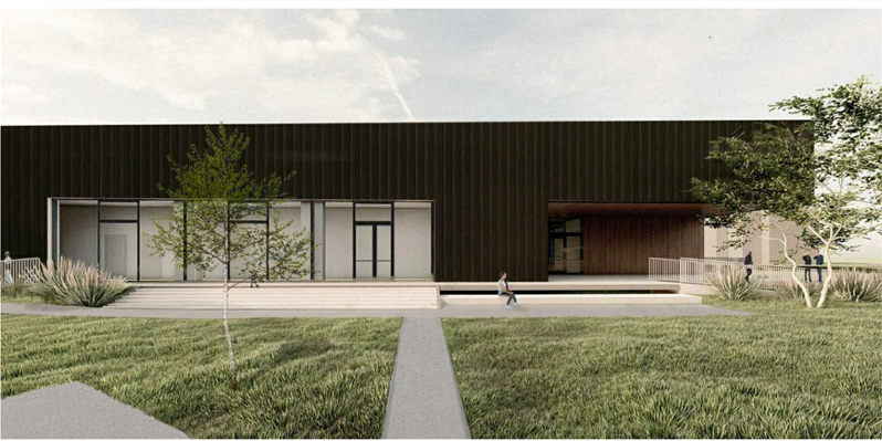 Render piscina comunale Figline e Incisa Valdarno