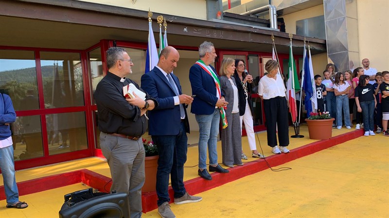 Inaugurazione scuola Da Vinci a Rufina