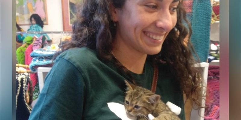 Martina e Twingo, la gattina salvata a Pontassieve